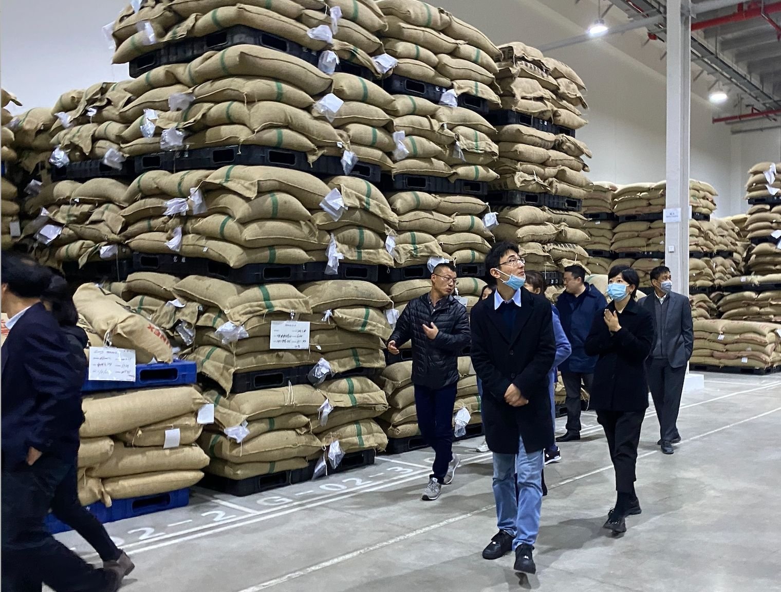 Coffee Stock Warehouse