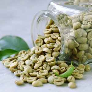 green coffee beans